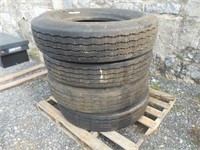 4 - New/Unused Goodyear 10.00R20 Tires