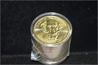 Roll Of 12 Uncirculated $1 Martin Van Buren Coins