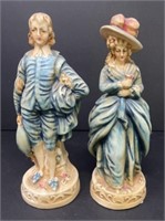 New Art Wares Courting Couple Man Woman Figurines