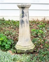 Cast Stone Fluted Pedestal