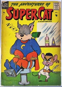 The Adventures Of Super Cat #1 1957 Ajax Comic