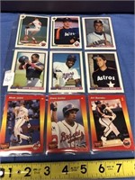 Donruss Triple Play 92 (3) Justice plus two Upper