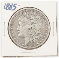 1885 MORGAN SILVER DOLLAR