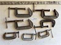 Huge Lot of Extra Strong C-Clamps