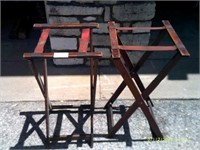 Lot of 2 Serv. Stands