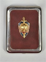 RUSSIAN POLICE CIGARETTE CASE