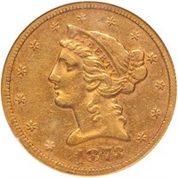$5 1873-CC NGC XF45