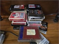 Estate lot of playing cards