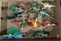assorted dinosaurs