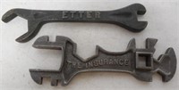lot of 2 wrenches Etter & The Insurance