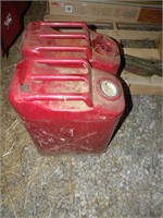 2 -5 Gallon Jerry Gas Cans