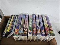 Disney VHS and DVD movies