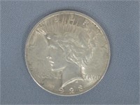 1923 Peace Silver Dollar Coin 90% Silver