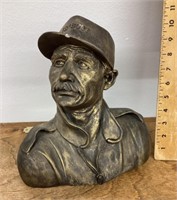 Ceramic bust of Dale Earnhardt
