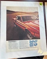 SHELBY GT ADVERTISING