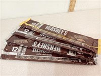 Hershey's & Hershey's almond snack size candy bars