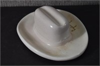 Lyndon Johnson Cowboy Hat Ceramic Ashtray