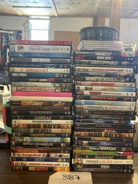 Dvd Lot & More; Games