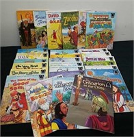 Group of religious children's books some vintage