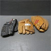 Assorted Baseball Gloves