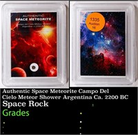 Authentic Space Meteorite Campo Del Cielo Meteor S