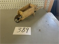 TOY WOODEN BARROW
