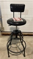 Adjustable Height Shop Stool.  NO SHIPPING