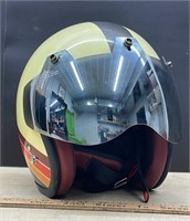 Vintage Primo Motorcycle Helmet w/Visor (L)