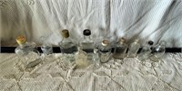 Assorted Glass Bottles (12)