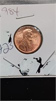 Uncirculated 1984 Lincoln Penny