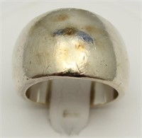 Sterling silver ring 12.25g