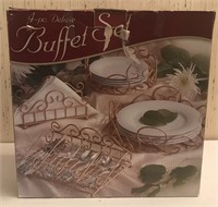 4 pc Buffet Service Set in Original Box