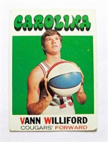 1971-72 Topps Vann Williford Rookie Card RC #229