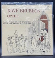 Vintage Dave Brubeck Octet Vinyl 1956