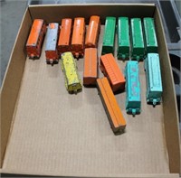 Metal Train Cars