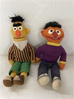 Vintage Bert & Ernie Knickerbocker Dolls