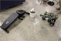 Marcy Weight Bench w/Weights