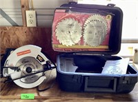 Craftsman Saw and blades with case