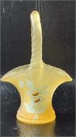 Westmoreland Glass 1971-1980 Satin Yellow Mist