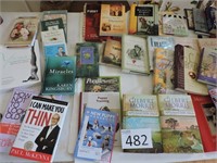 Large Lot of Various Themed Books