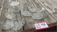 DECORATIVE GLASS PIECES