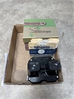 2 Vintage view master stereoscopes with