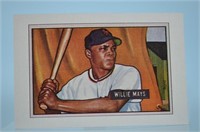 1989 Bowman Willie Mays Insert Card