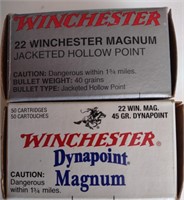 Winchester Super X 22mag & Winchester Dynapoint