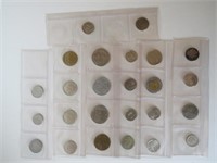 VINTAGE FOREIGN COINS