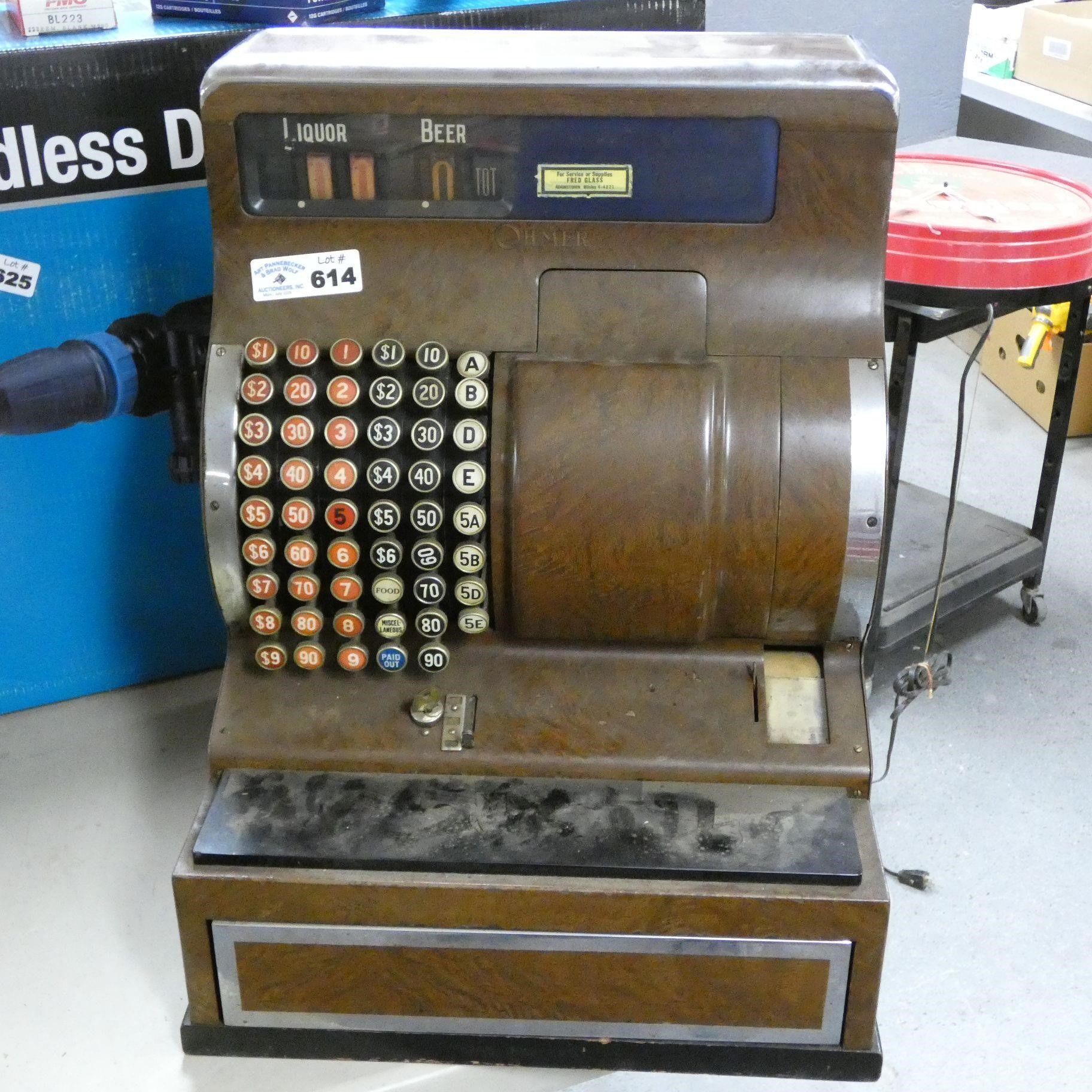 OHMER Cash Register