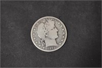 1912-D Barber Half -90% Silver Bullion Coin