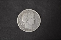1909 Barber Half -90% Silver Bullion Coin