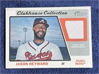 JASON HEYWARD 2015 CLUBHOUSE COLLECTION WHITE