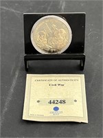 Gettysburg Liberia $5 Coin